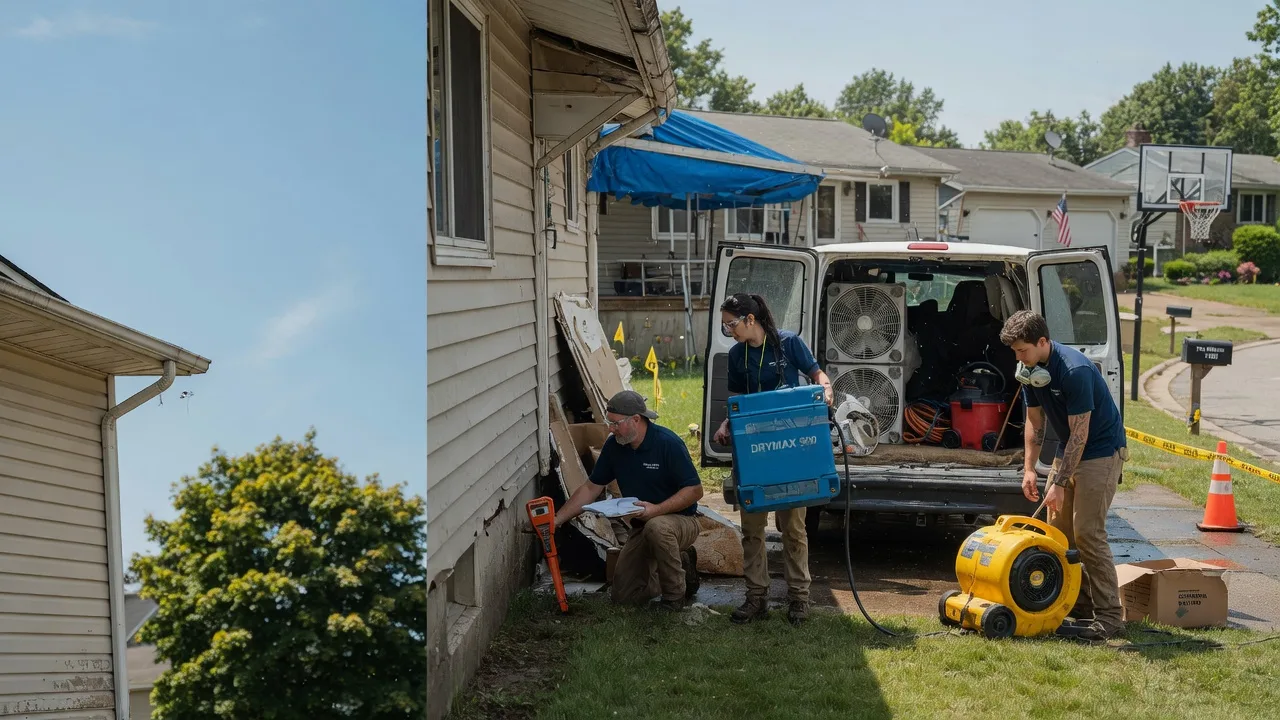Ceiling Leak Cleanup in Wheatland, IA near me